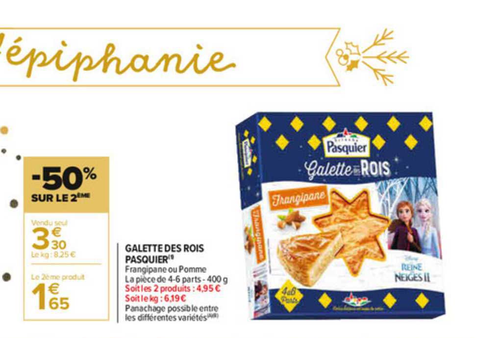 Galette Des Rois Pasquier