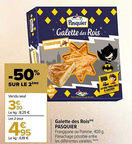 galettes des rois paquier