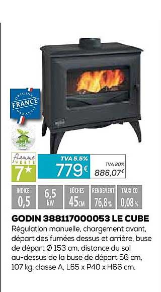 Godin 388117000053 Le Cube