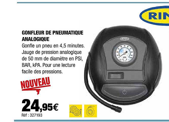 Gonfleur De Pneumatique Analogique