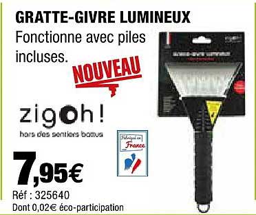 gratte-givre lumineux zigoh!