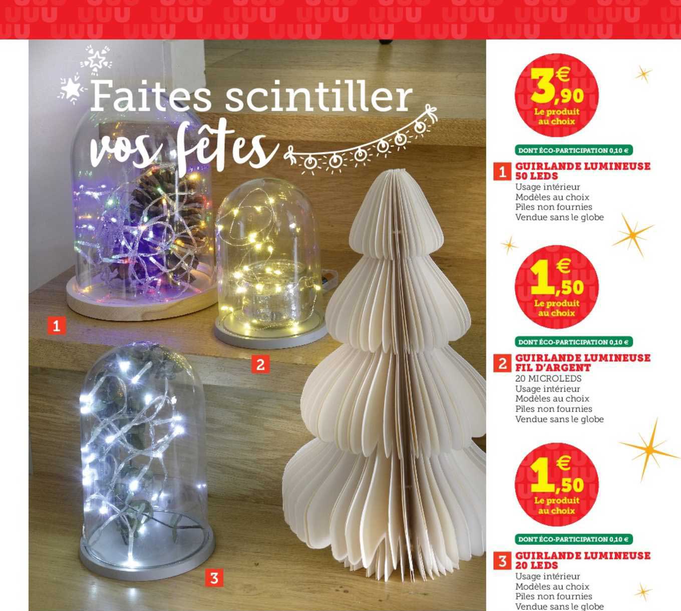 guirlande lumineuse 50 leds guirlande lumineuse fil d'argent guirlande lumineuse 20 leds