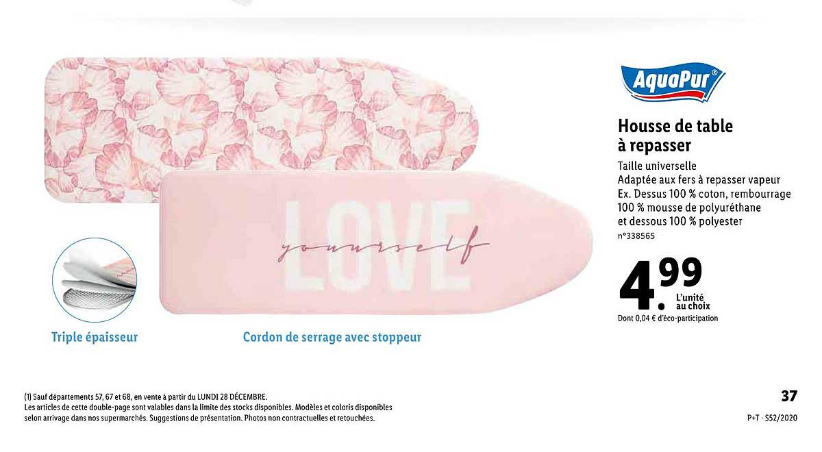 Housse De Table à Repasser