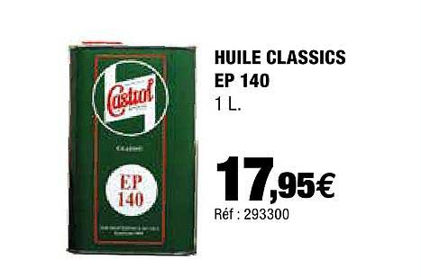 huile classics ep 140 castrol