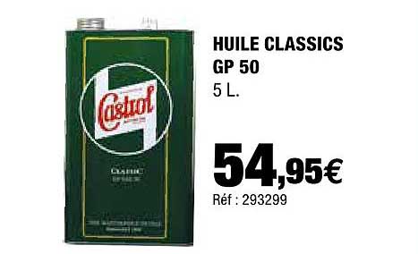 huile classics gp 50 castrol