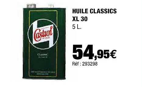 huile classics xl 30 castrol