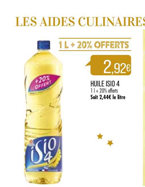 huile isio 4