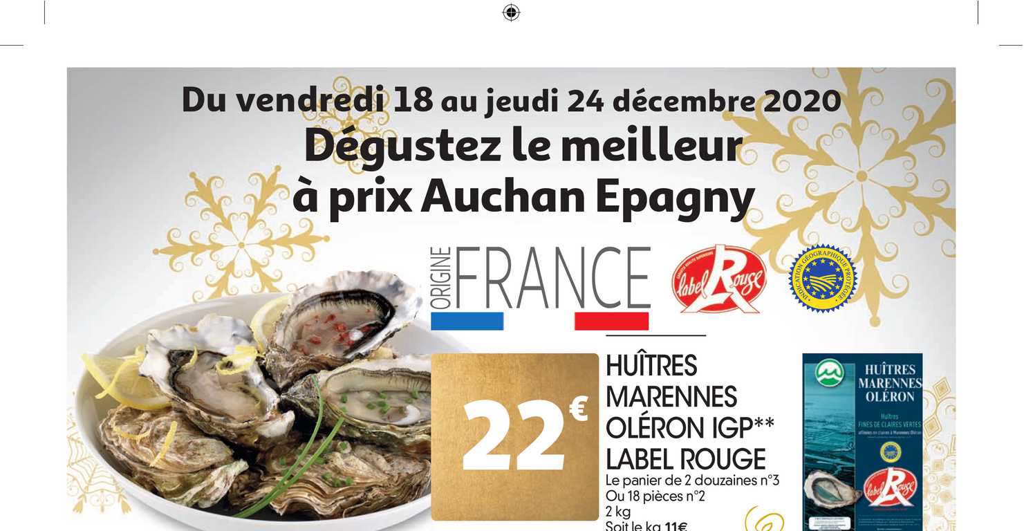 huîtres marennes oléron igp label rouge