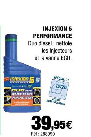 injexion 5 performance