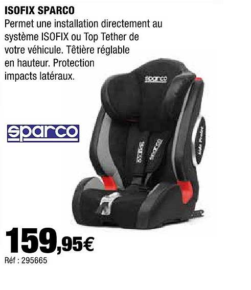 isofix sparco