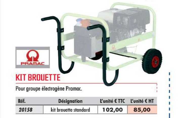kit brouette pramac