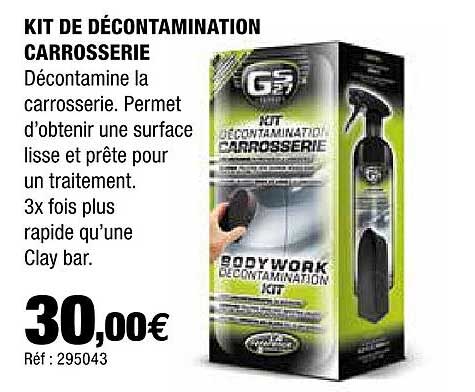 Kit De Décontamination Carrosserie Gs27