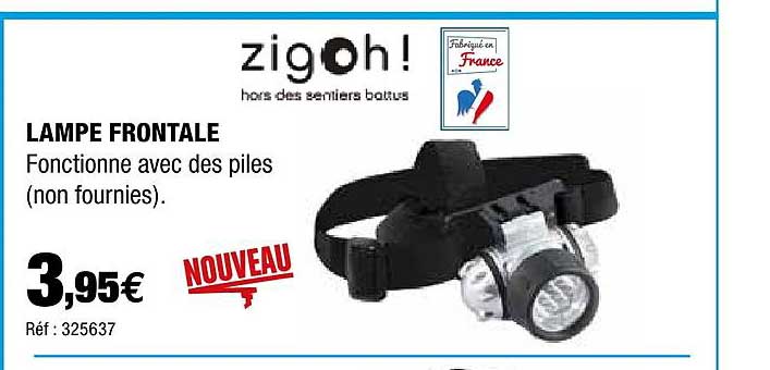 lampe frontale zigoh!