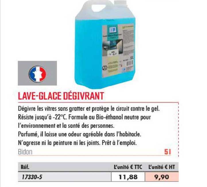 lave glace dégrivrant