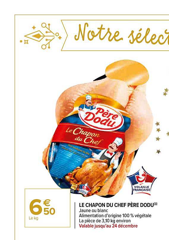 le chapon du chef père dodu