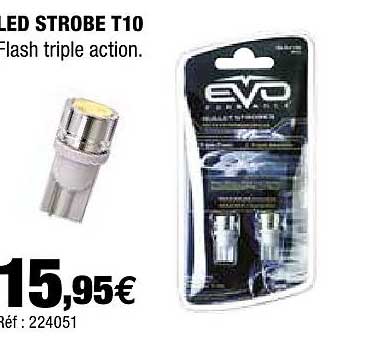 led strobe t10 evo