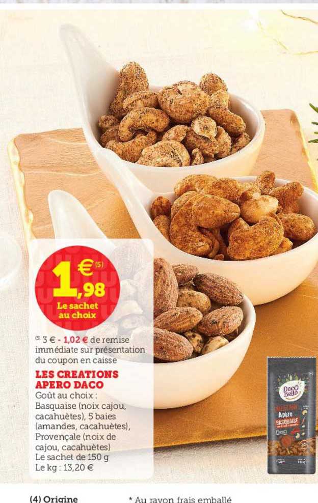 les créations apero daco