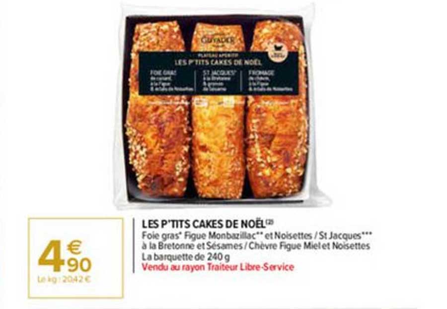 les p'tits cakes de noël