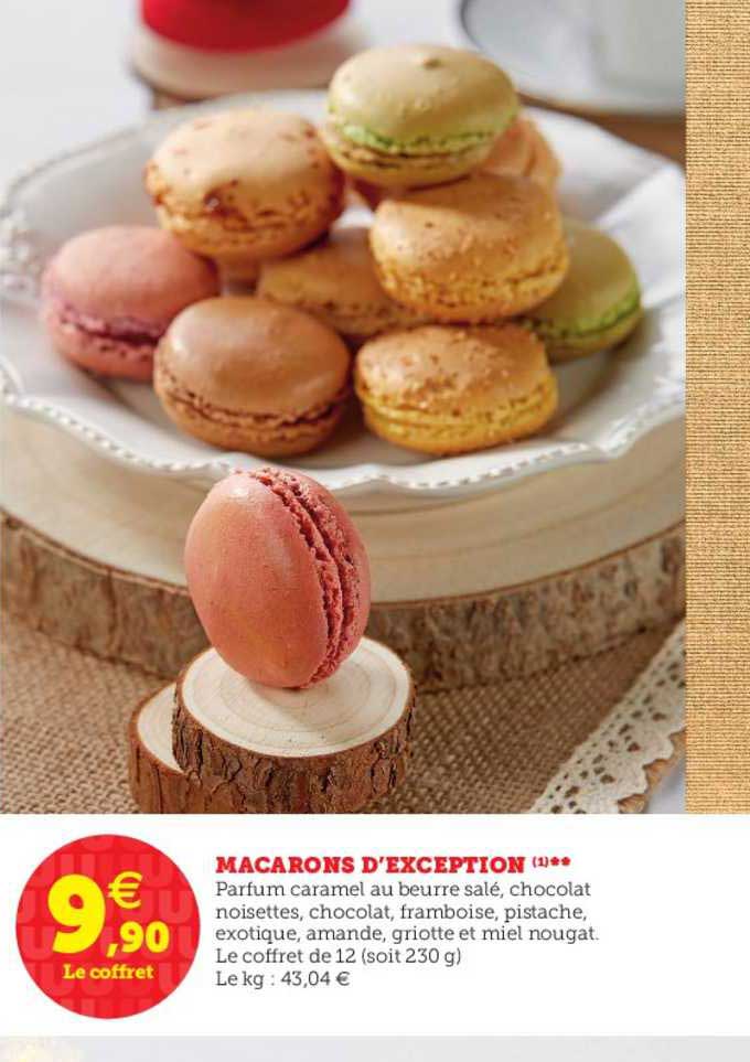 macarons d'exception
