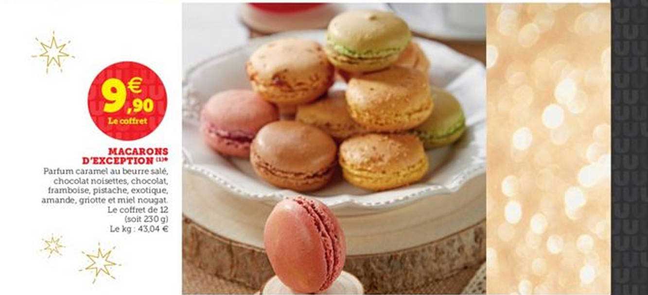 macarons d'exception