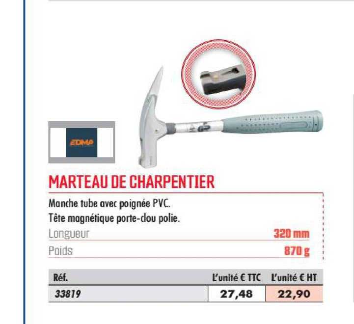 marteau de charpentier