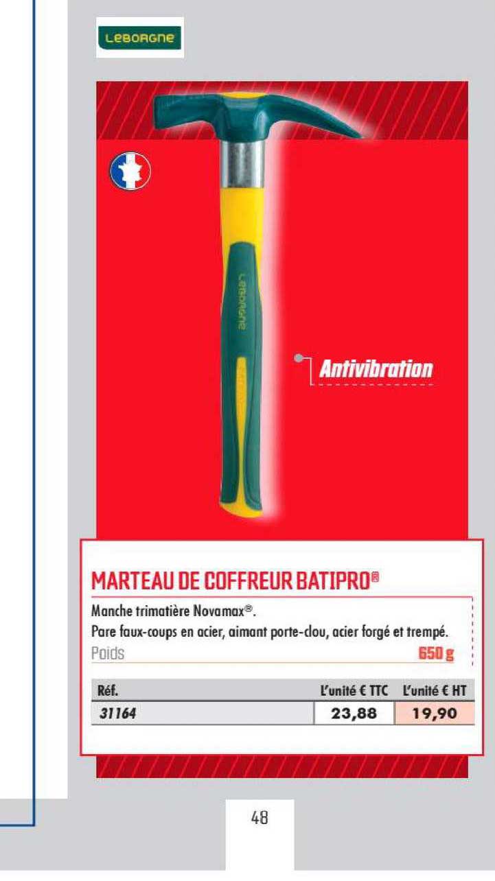 marteau de coffreur batipro