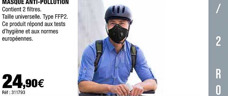 masque anti-pollution