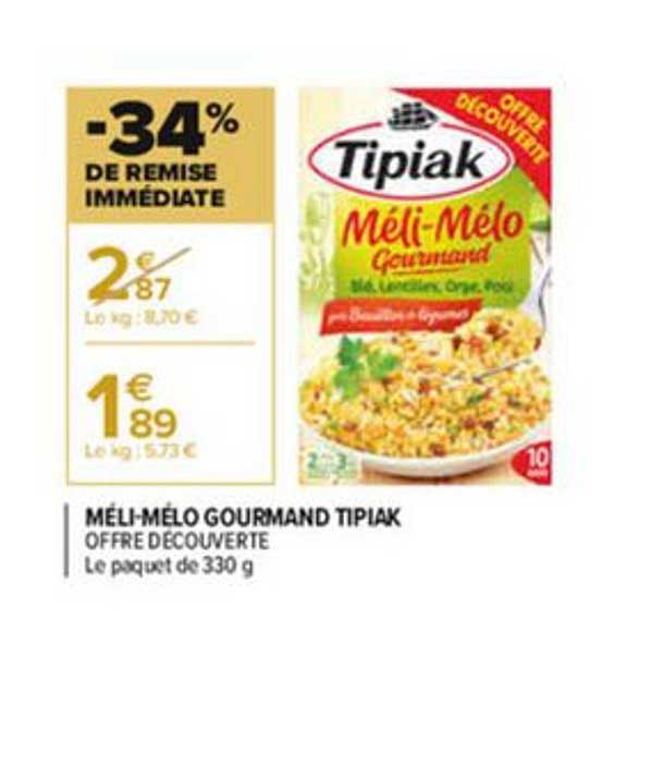 méli-mélo gourmand tipiak
