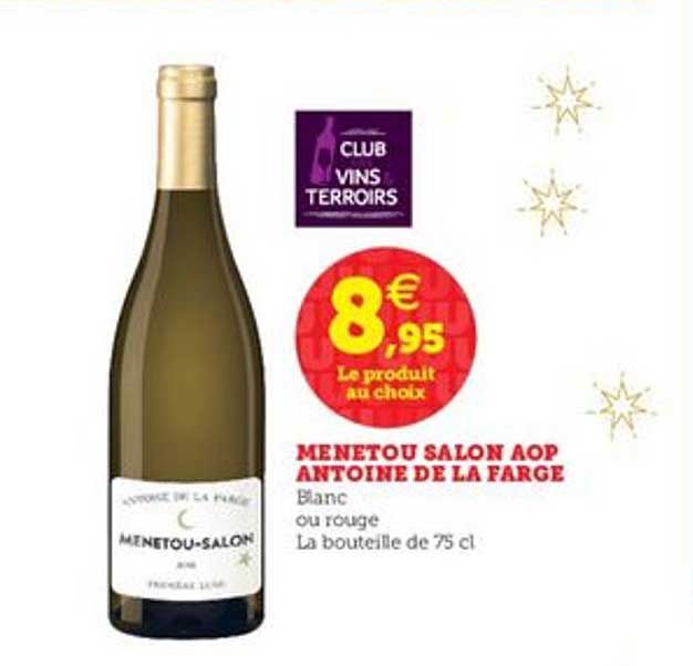menetou salon aop antoine de la farge