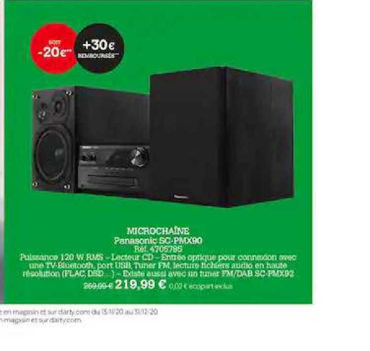 microchaîne panasonic