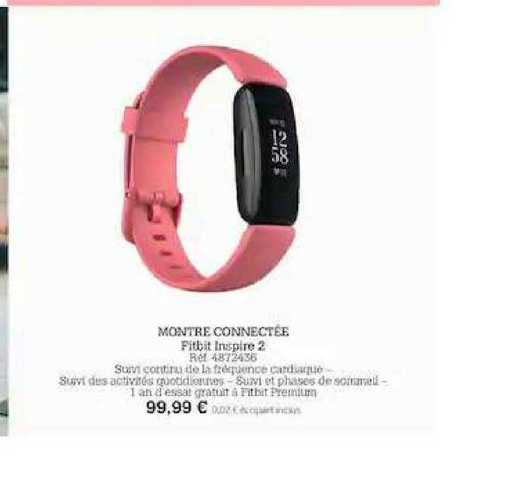 montre connectée fitbit inspire 2