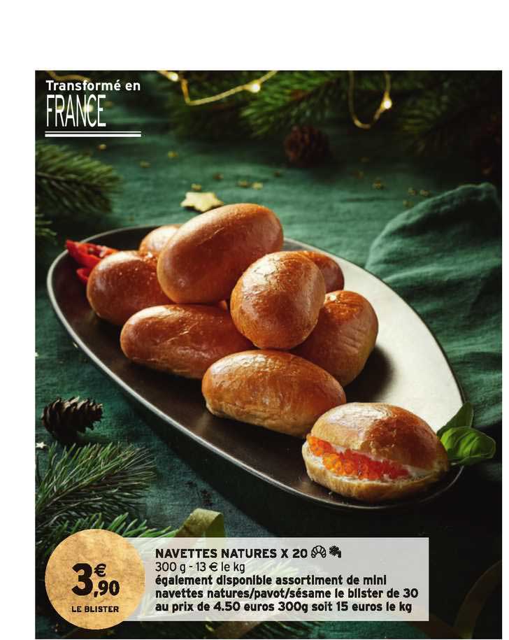 navettes natures x20