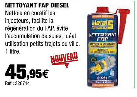 nettoyant fap diesel metal 5