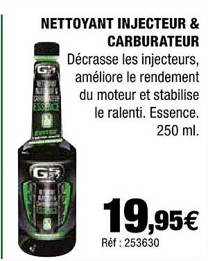 nettoyant injecteur & carburateur gs27