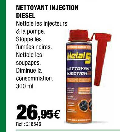 nettoyant injection diesel metal 5