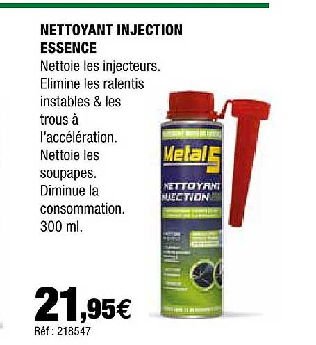 nettoyant injection essence metal 5