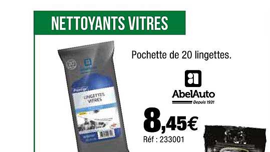 nettoyants vitres abel auto