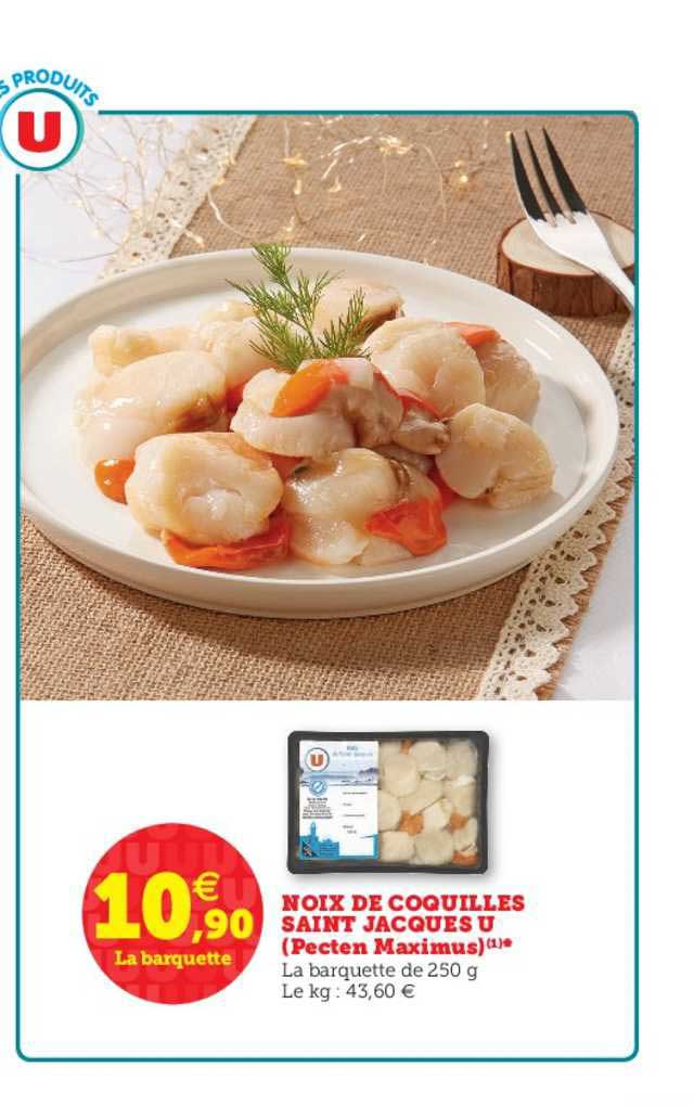 noix de coquilles saint jacques u
