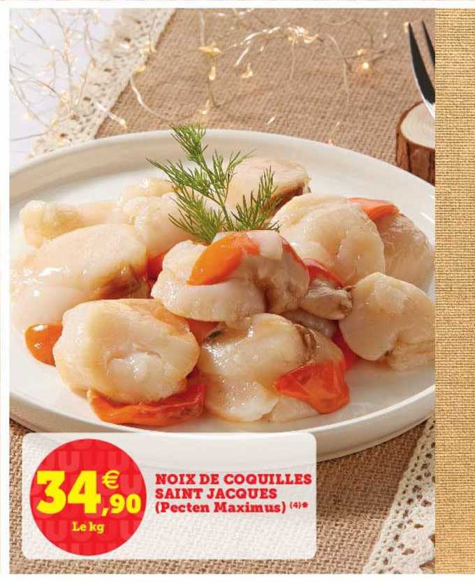 noix de coquilles saint jacques