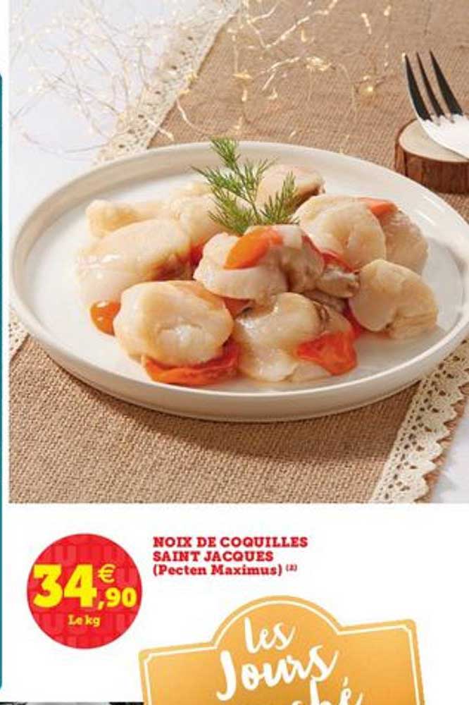 noix de coquilles saint jacques