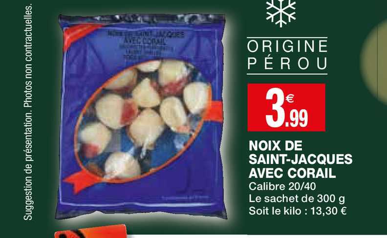 Noix De Saint Jacques Avec Corail