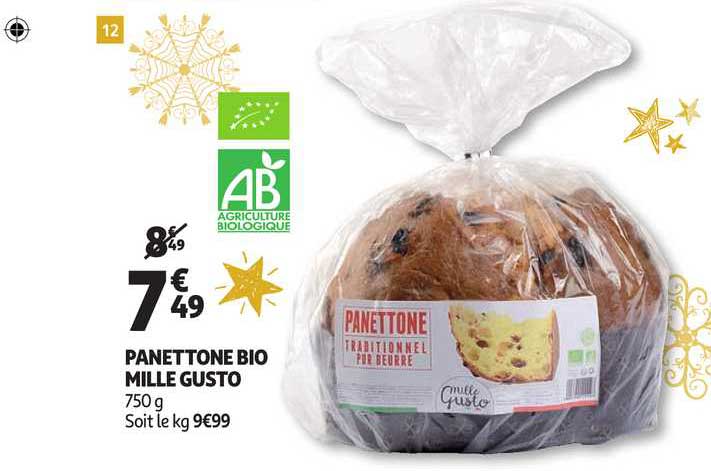 panettone bio mille gusto