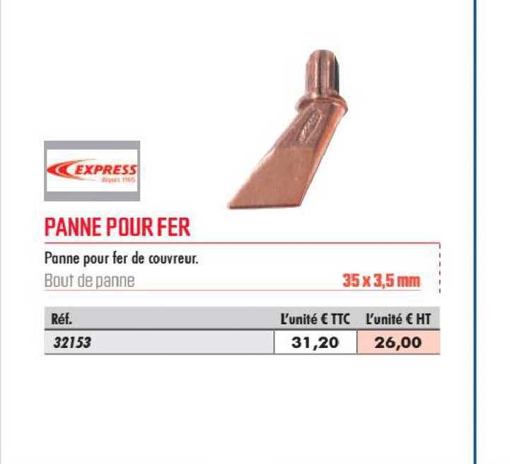 Panne Pour Fer