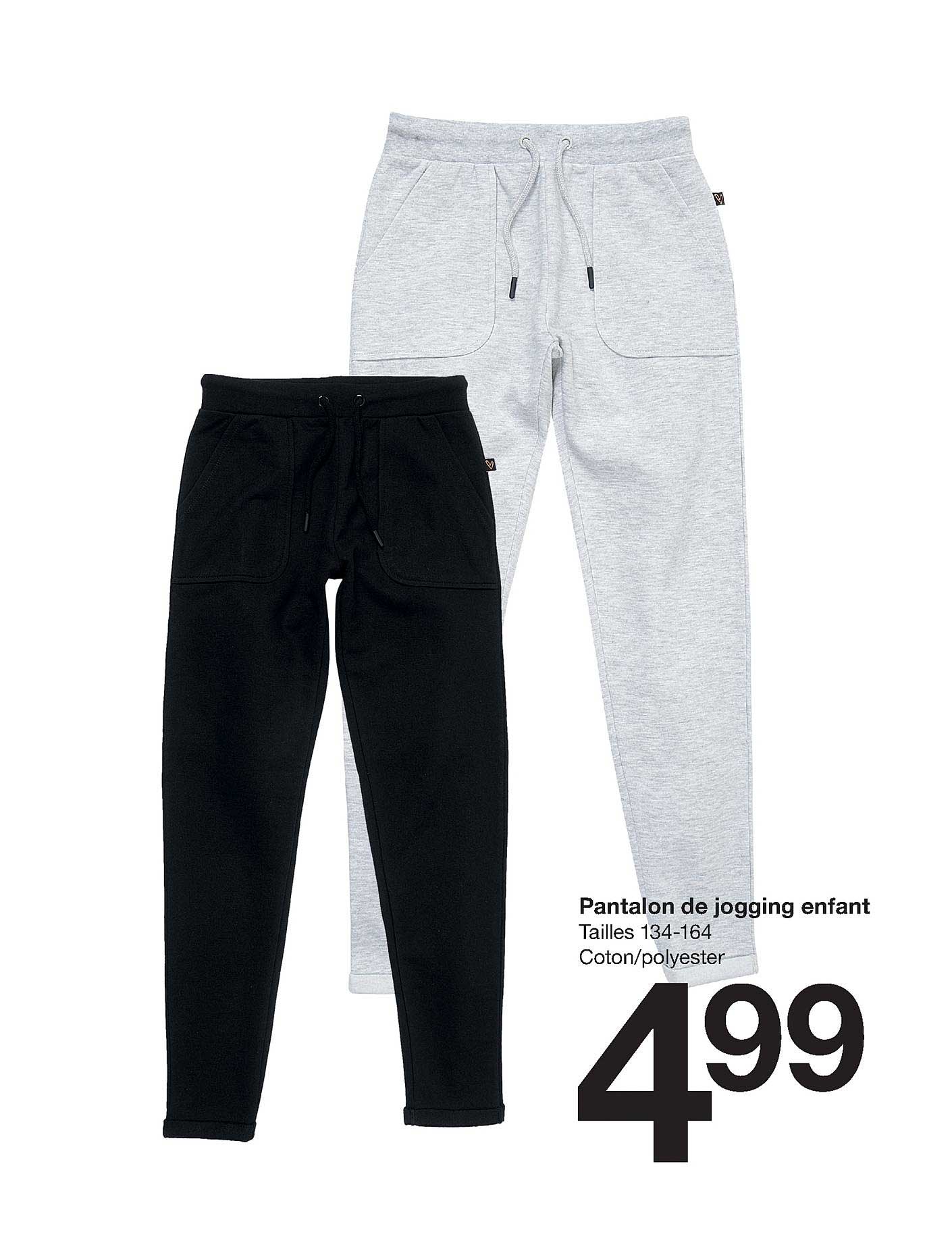 pantalon de jogging enfant tailles 134 164