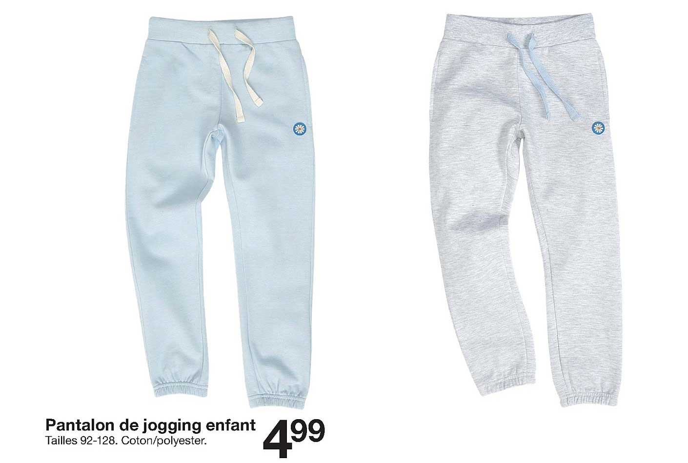 pantalon de jogging enfant tailles 92 128