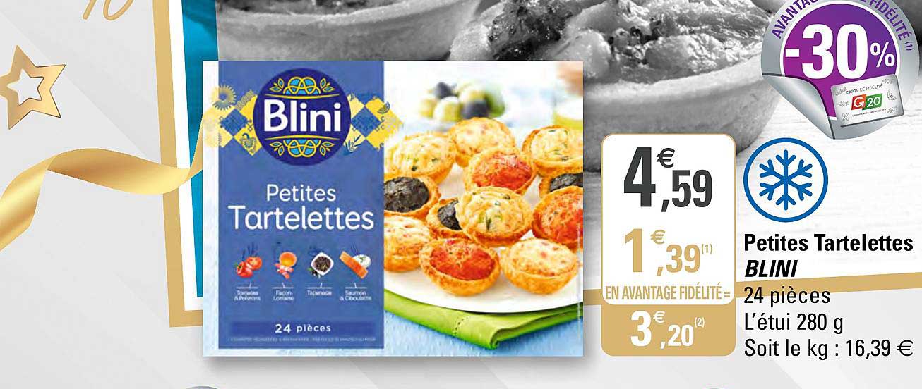 petites tartelettes blini