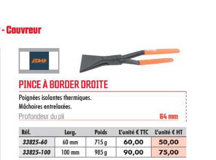 Pince à Border Droite
