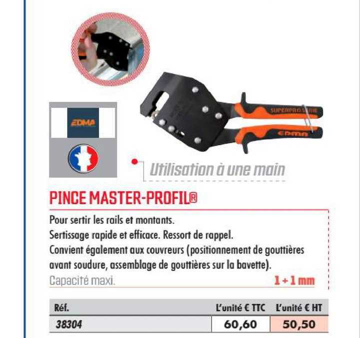 pince master profil