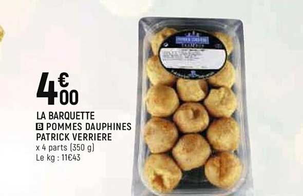 pommes dauphines patrick verrière