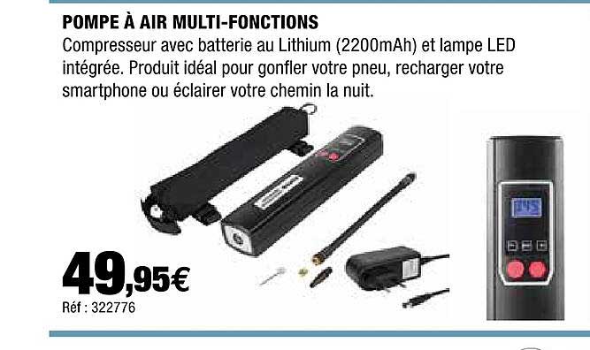 Pompe à Air Multi-fonctions